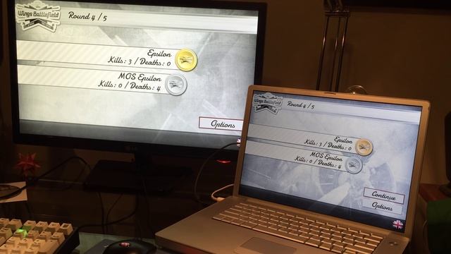 Wings Battlefield LAN Game on AmigaOS4.1 and MorphOS смотреть онлайн