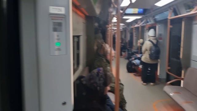 Кольцевая линия метро, Белорусская - Курская на 81-775/776/777 "Москва-2020". 28 декабря 2022г. смотреть онлайн