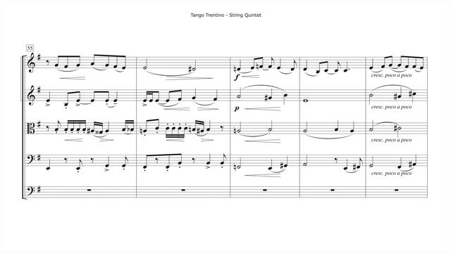 Tango Trentino - String Quintet смотреть онлайн