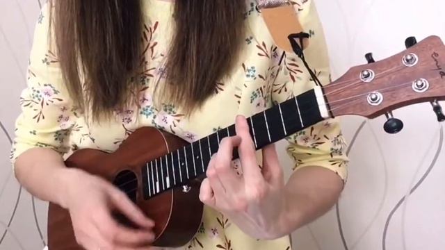 La La Land City of stars (ukulele cover fingerstyle) смотреть онлайн