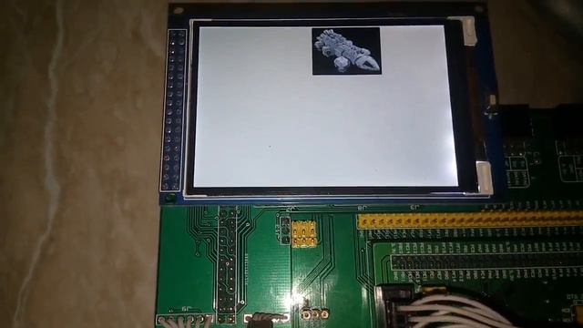 Devis B._STM32F407 con LCD HX8357B e SRAM via FSMC test смотреть онлайн