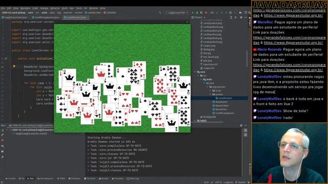 #01 Game Dev: Jogo da Paciência - LibGDX - JAVA Game Framework смотреть онлайн