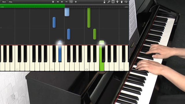 Enya - Stars And Midnight Blue (Piano Tutorial) смотреть онлайн
