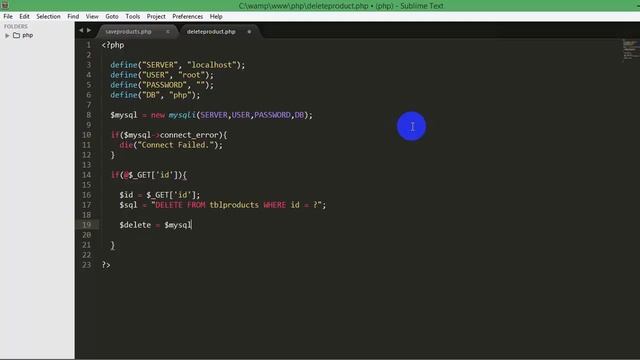 PHP with Mysql part-04(delete record with prepare statement) смотреть онлайн