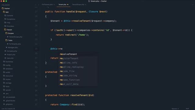 06 laravel single database multi tenancy 291 a tenant manager hd смотреть онлайн