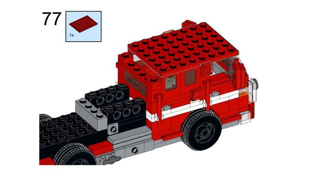 How to Build a LEGO Fire Truck (Tutorial!) - LEGO Detailed Fire Truck Build Instructions! смотреть онлайн