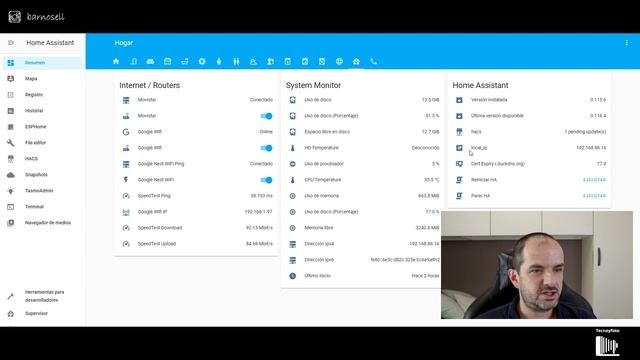 System Monitor III - Home Assistant