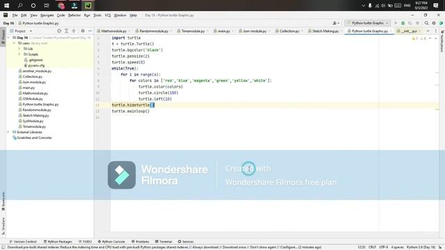 Python Turtle Graphics смотреть онлайн