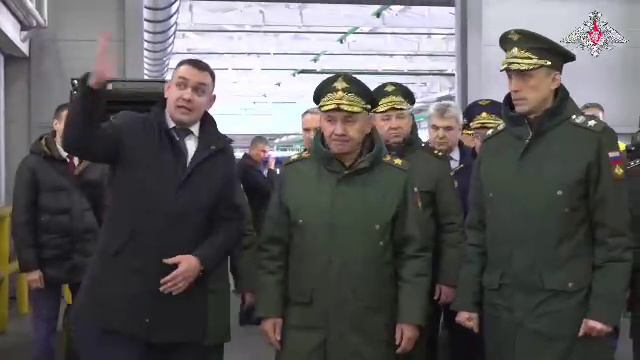 Шойгу на производстве ФАБов смотреть онлайн