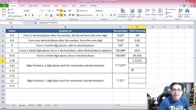 THE TEXT FUNCTION | Excel for Teachers | Carlo Excels смотреть онлайн