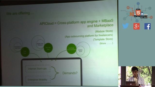HTML5DevConf: Sean Liu, APICloud: HTML5 & Hybrid App Innovation in China смотреть онлайн