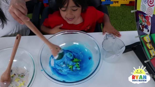 Mystery Wheel of Slime Challenge!!!! смотреть онлайн
