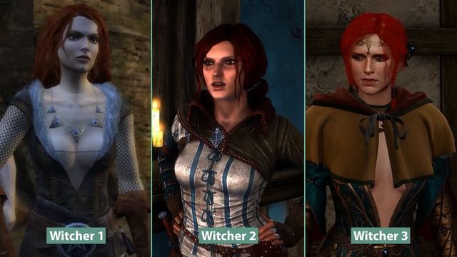 Witcher Evolution – The Witcher EE vs. The Witcher 2 EE vs. The Witcher 3 Graphics Comparison смотреть онлайн