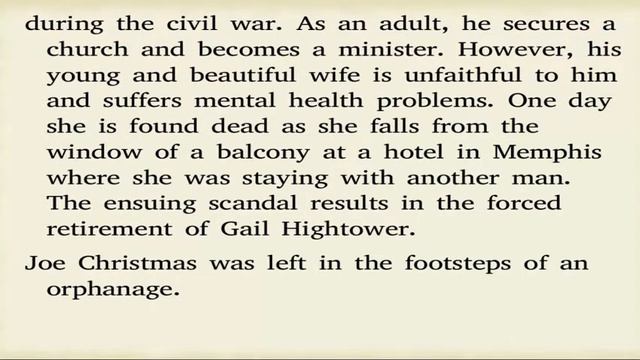 Light in August by William Faulkner, Characters, Summary, Analysis смотреть онлайн