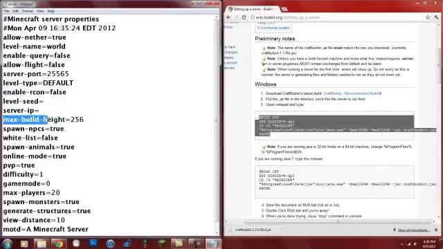 How To Make A Bukkit Server For Minecraft 1.2.5 [Full Tutorial] смотреть онлайн