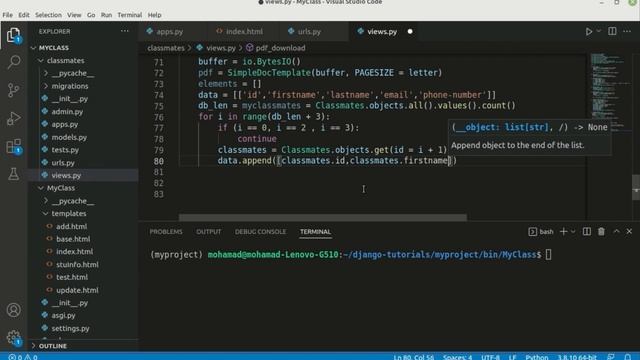 #29 PDF files in Django - Part 2 (Django Beginner to Intermediate Tutorials) смотреть онлайн