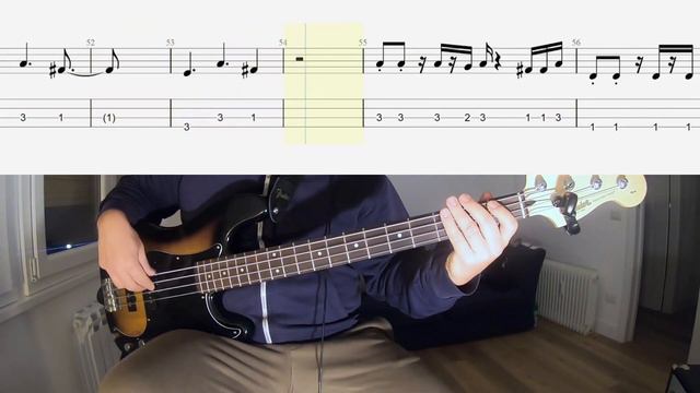 The Weeknd - In Your Eyes - Bass Cover + Tabs смотреть онлайн