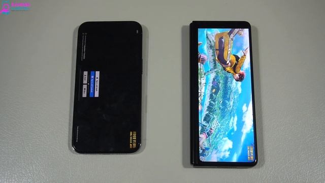 Apple iPhone 13 Pro vs Samsung Galaxy Z Fold 3 Speedtest and Camera Comparison смотреть онлайн