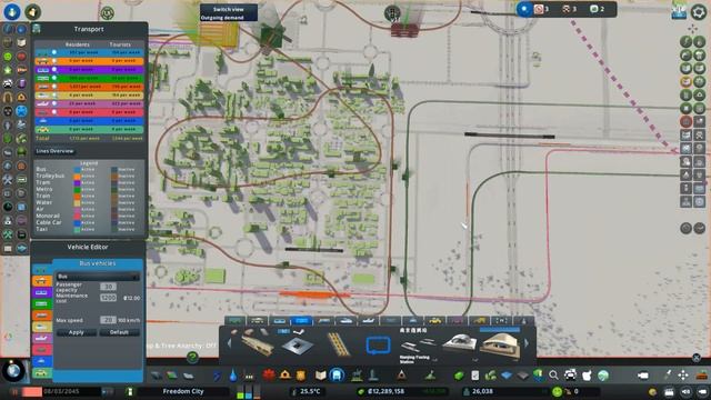 #010 - Cities Skylines - 'Looping' Metro's смотреть онлайн