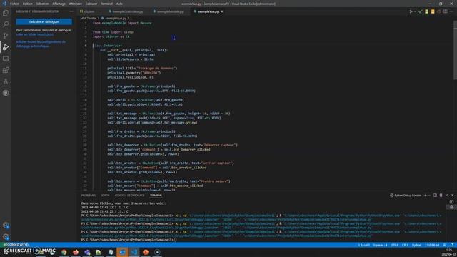 Python : codage en mode MVC avec une interface Tkinter смотреть онлайн