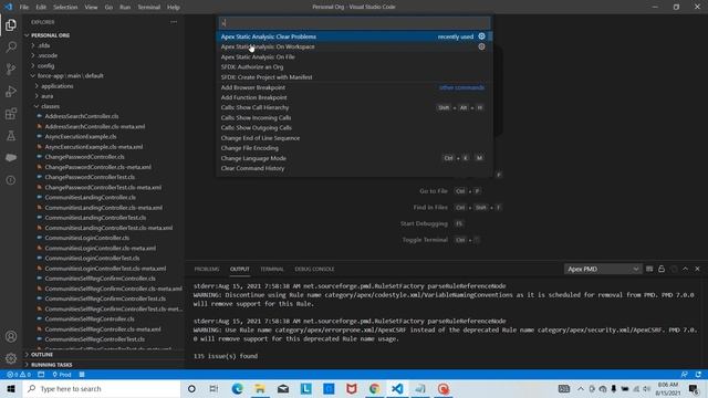 Run Apex PMD in Vs Code Salesforce смотреть онлайн