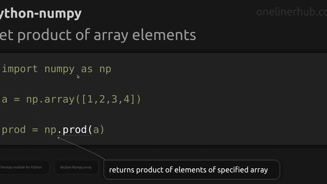 Get product of array elements смотреть онлайн