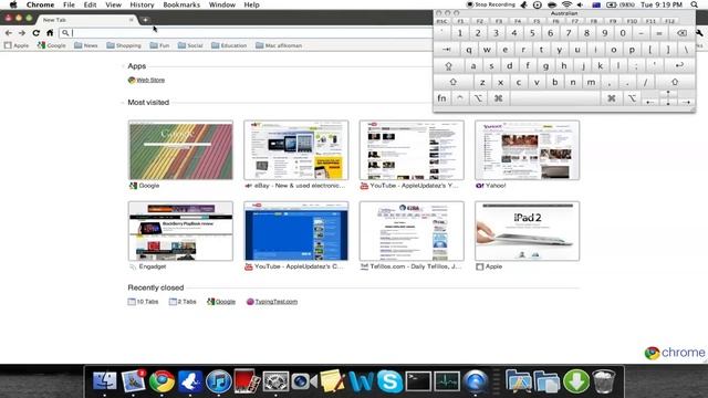 How To Activate The Onscreen Keyboard In Mac OS X