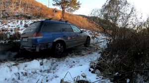 Niva и Subaru Legacy offroad прогулка