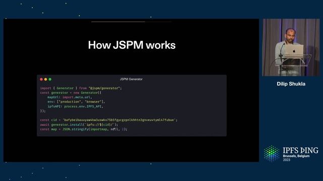 IPFS native frontend development using Importmaps - Dilip Shukla смотреть онлайн