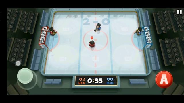Ice Rage: Hockey free - Beating all players in Easy and Medium Levels - Android Gameplay смотреть онлайн