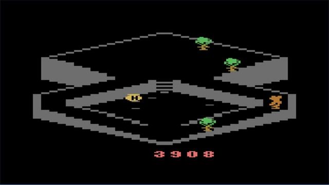 Crystal Castles (Atari 2600) - Game Play смотреть онлайн