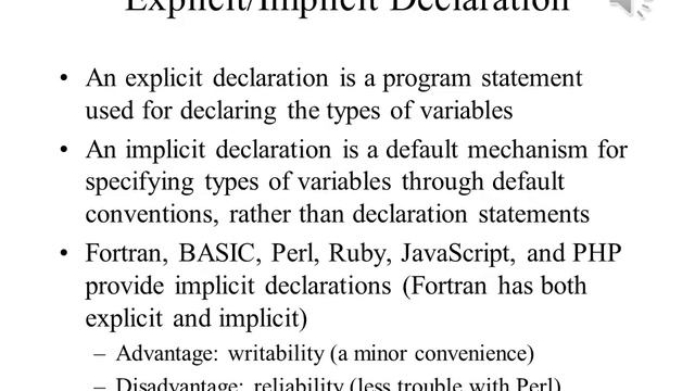 Principles of Programming Languages Lecture 5 Part 2 смотреть онлайн