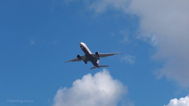 #b777 #aeroflot #SpottingLobnya смотреть онлайн