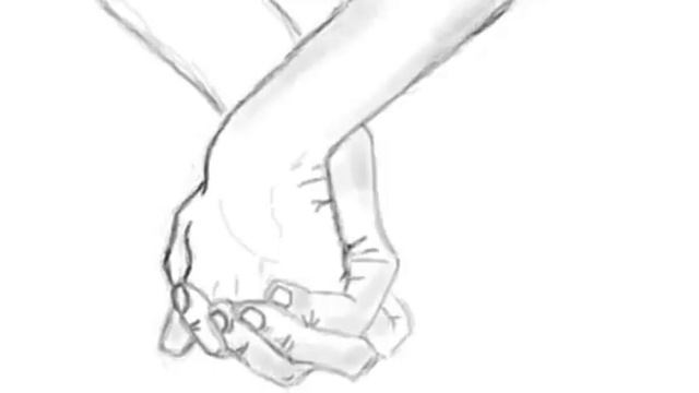 рисунок вк - сплетение рук (hands toogether - speed drawing) смотреть онлайн