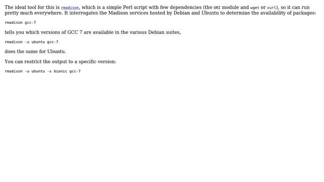 Unix & Linux: Check if multiple dependencies exist before installing a package in Debian or Ubuntu смотреть онлайн