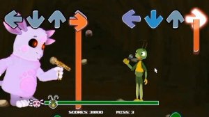 Лунтик Х: Проклятый Омлет | Альтернативный путь | FNF баттл Кузи и Лунтика Х