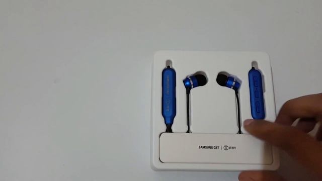 Samsung C&T ITFIT A08B Flexible Wireless Earphones Unboxing смотреть онлайн
