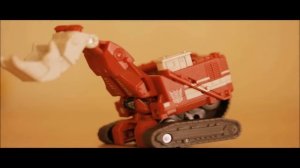 Transformers devastator transforms stop motion