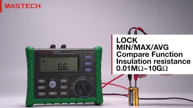 MASTECH Digital Insulation Tester MS5205 смотреть онлайн