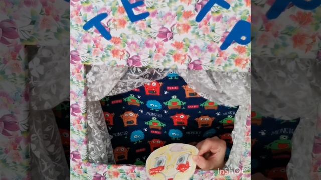 Сказка про КОЛОБКА , театр на палочках для детей смотреть онлайн