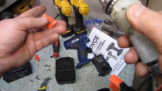 Два шуруповёрта.ROYCE RCED-24V & DeWALT DCD710 смотреть онлайн