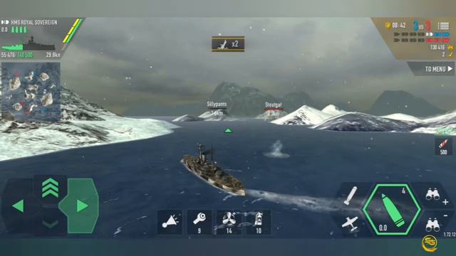 Battle Of Warships: Naval Blitz 60fps Ultra Graphics Gameplay 🔥Android Davice #1 смотреть онлайн