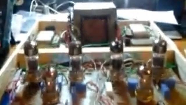 ламповый усилитель 6н1п+6н6п х 2 смотреть онлайн