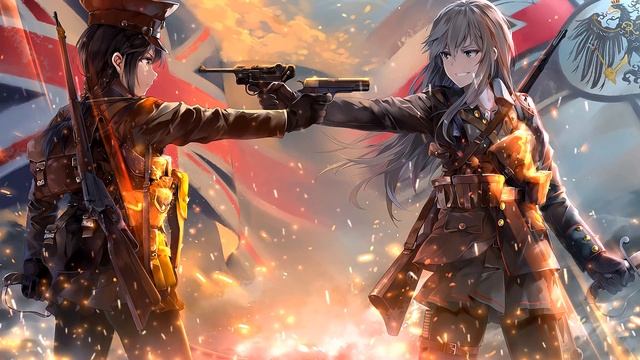 When Johnny Comes Marching Home - Girls und Panzer der Film OST [Nightcore] смотреть онлайн