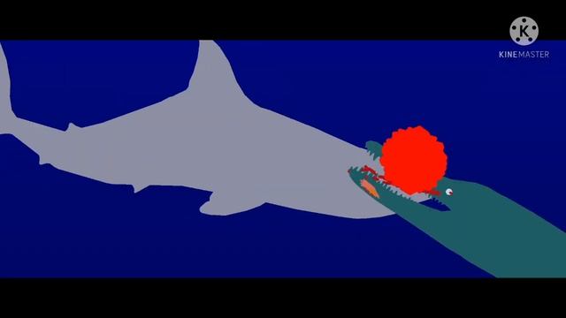 greath white shark vs liopleurodon | stick nodes смотреть онлайн