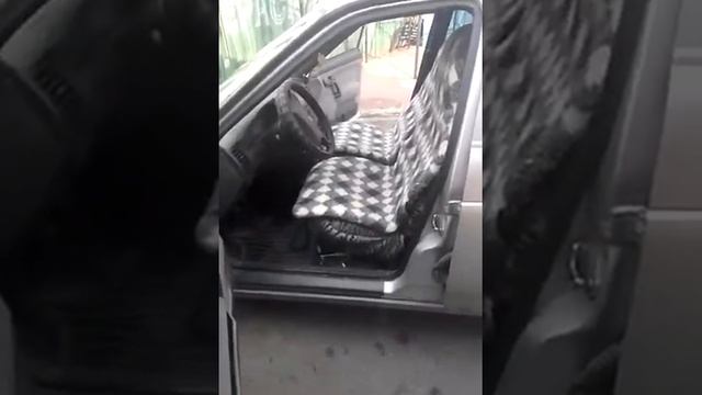 Шерстяная накидка на сиденье автоиз креплениями