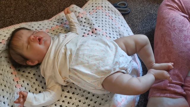 Changing Baby Cassidy!