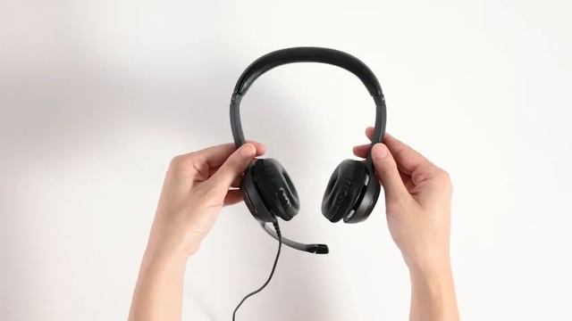 Logitech H390 Wired Headset, Stereo Headphones with Noise Cancelling Microphone, USB, In смотреть онлайн