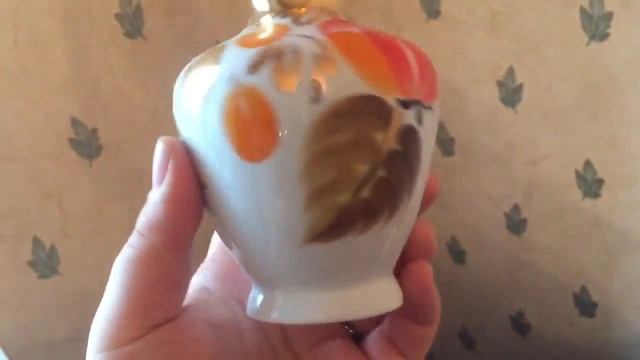 Сервиз "Золотая Осень" из фарфора смотреть онлайн