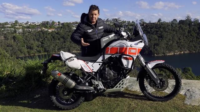 Yamaha Tenere 700 - Bike Set Up for Motorcycle Adventure смотреть онлайн